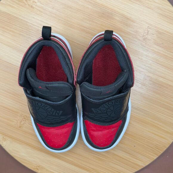 Sky Jordan 1 (TD) Sneakers Sz 9C - Picture 8 of 10